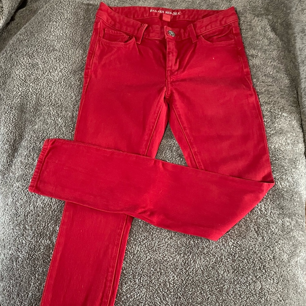 Red Jeans - Picture 2 of 4